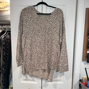 American Eagle Cheetah Sweater
